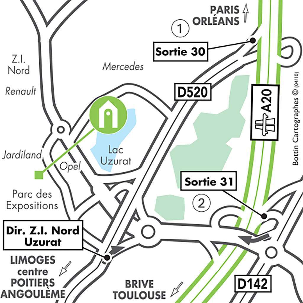 Campanile Limoges Nord Otel Olanaklar fotoğraf